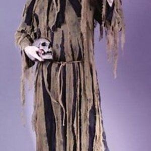 Halloween Costume - 4 Piece Adult GAUZE ZOMBIE